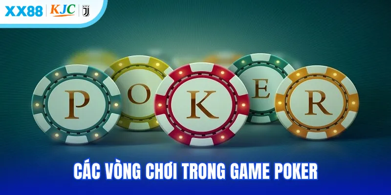 Các vòng chơi trong game poker
