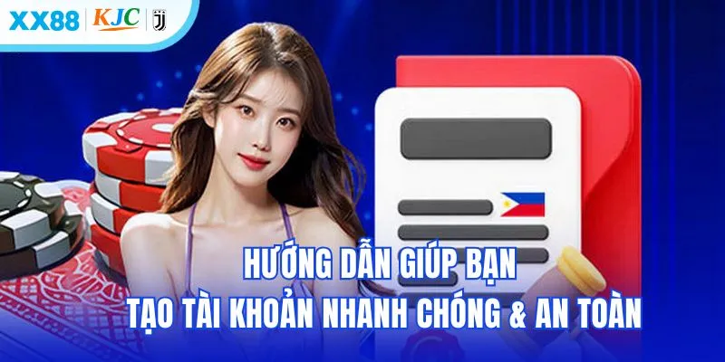 Hướng dẫn giúp bạn tạo tài khoản nhanh chóng & an toàn